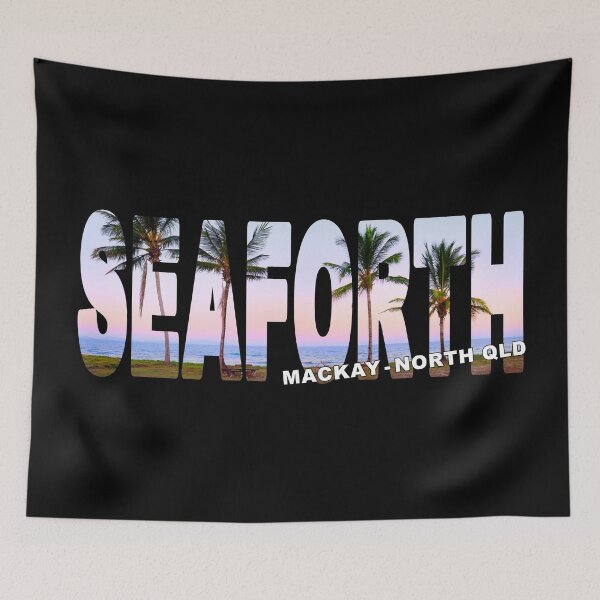 Item preview, SEAFORTH Mackay North QLD - Palm Tree Sunset designed and sold by Adam Gormley.