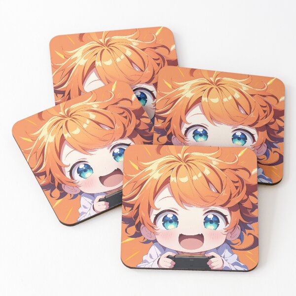 Item preview, Emma The Promised Neverland Anime Chibi Gaming Excitement Joy designed and sold by earlobejerk.