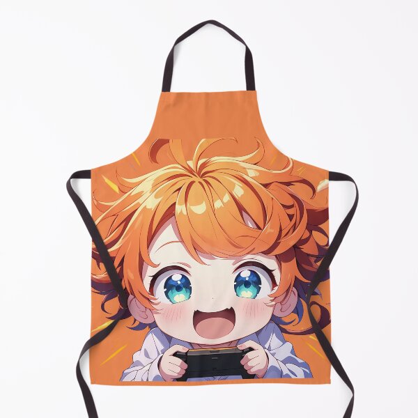 Item preview, Emma The Promised Neverland Anime Chibi Gaming Excitement Joy designed and sold by earlobejerk.