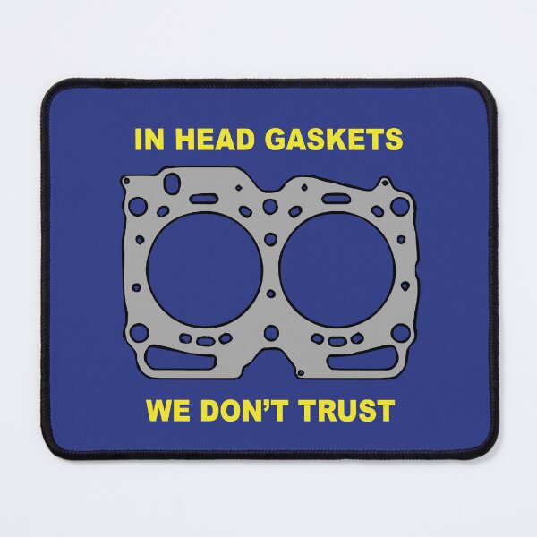 Item preview, In Head Gaskets We Don't Trust Parody Car Design designed and sold by CyberIsLife.
