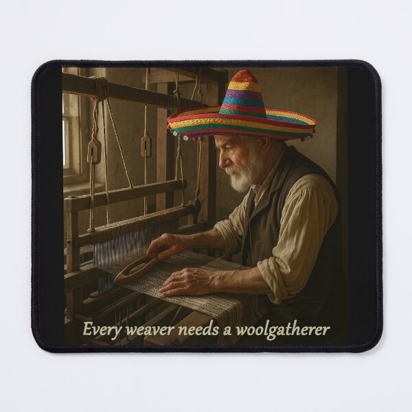 Item preview, Every Weaver Needs a Woolgatherer designed and sold by Tridentulus.