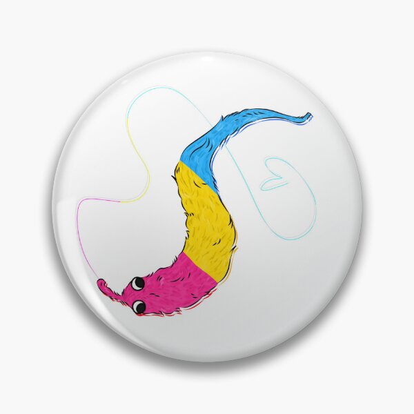 Item preview, WORM ON A STRING (PAN FLAG) designed and sold by Xx.BadNewsBear.xX.