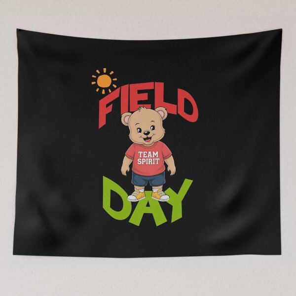 Item preview, Team Spirit Field Day Baby Bear designed and sold by Bliss Find And Design.