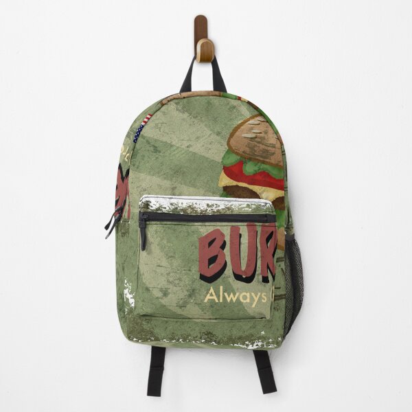 Item preview, Cheeseburger vintage Art – USA July 4 designed and sold by Pragatee.