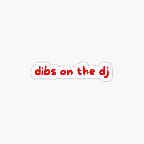 Artikel-Vorschau von Anspruch auf den DJ, designt und verkauft von Feral Glam.