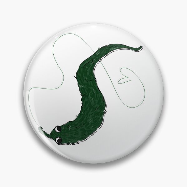 Item preview, WORM ON A STRING (GREEN) designed and sold by Xx.BadNewsBear.xX.