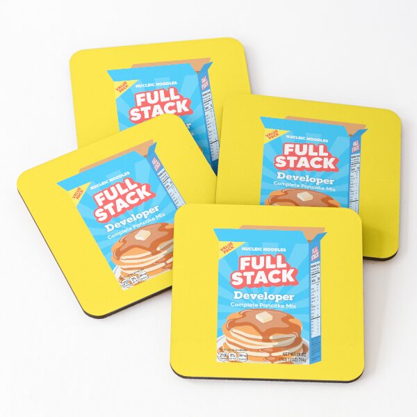 Item preview, Full-stack Developer Pancake Mix designed and sold by Nucleic Noodles.