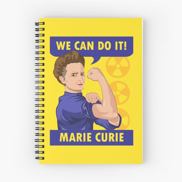 Item preview, Women in STEM: Marie Curie | We can do it! designed and sold by Nucleic Noodles.