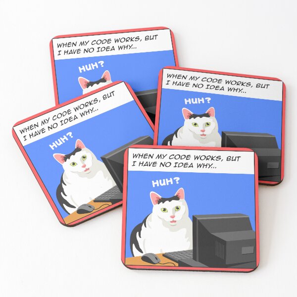 Item preview, When my code works, but I have no idea why designed and sold by Nucleic Noodles.