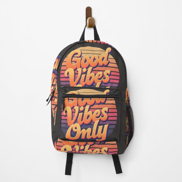 Item preview, Good Vibes Only – Retro Sunset Vibe Tee designed and sold by JakardPenn.