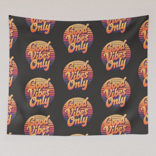 Item preview, Good Vibes Only – Retro Sunset Vibe Tee designed and sold by JakardPenn.