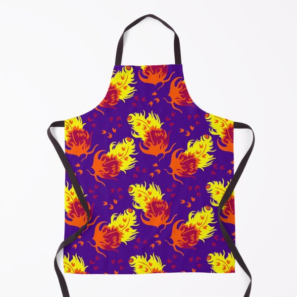 Item preview, Flaming Feathers Bright Seamless Repeat designed and sold by Sharon Schwalbe.