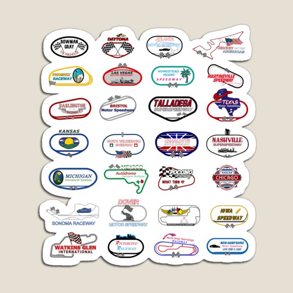 Item preview, NASCAR 2025 Track Circuit designed and sold by TracksideTeesShop.