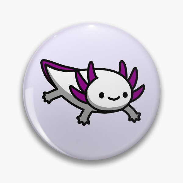 Item preview, Ace Axolotl designed and sold by littlemandyart.