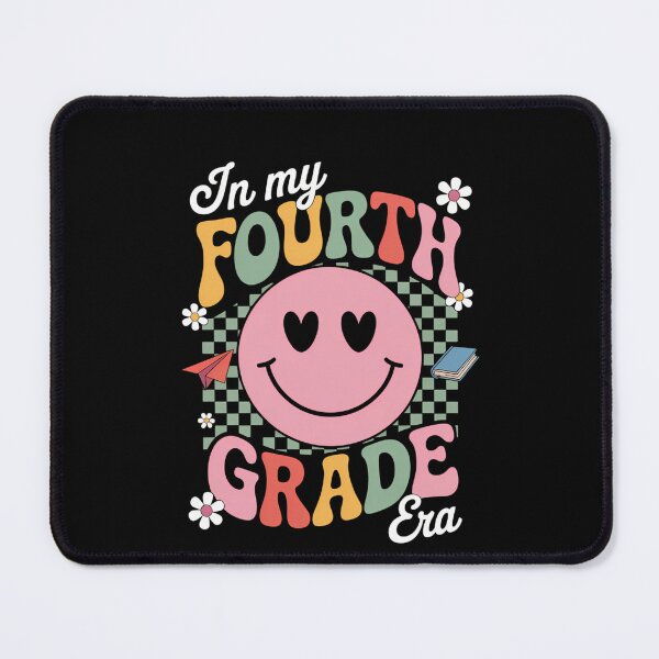 Item preview, 4th Grade  Back To School Smile Face Teacher designed and sold by DeadlockCrew.