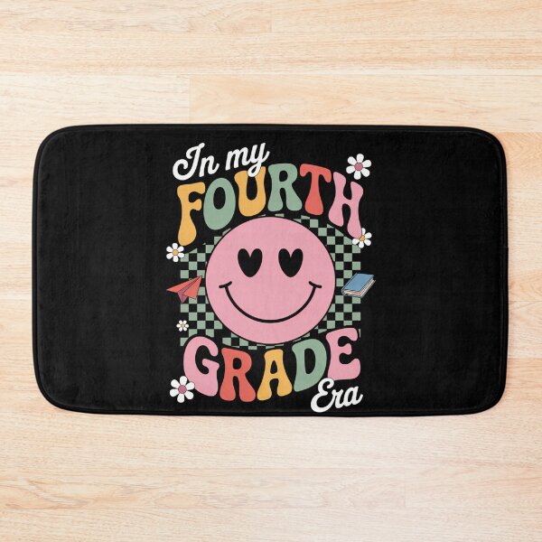 Item preview, 4th Grade  Back To School Smile Face Teacher designed and sold by DeadlockCrew.