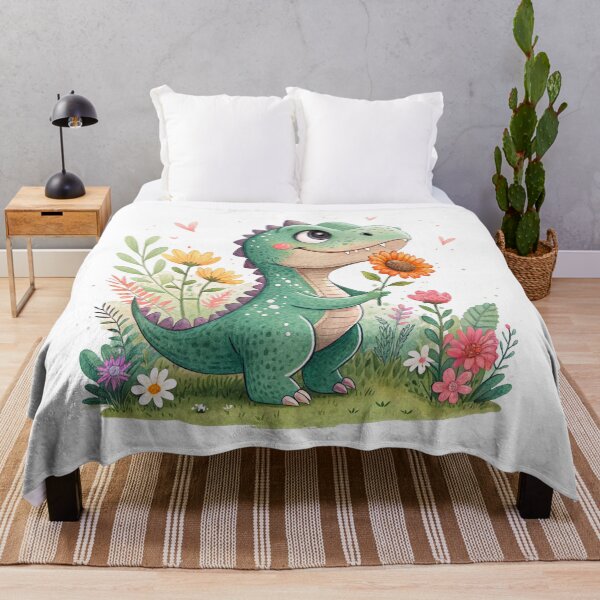 Item preview, Tiny Dino & Blooms designed and sold by SibMa.