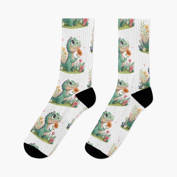 Item preview, Tiny Dino & Blooms designed and sold by SibMa.