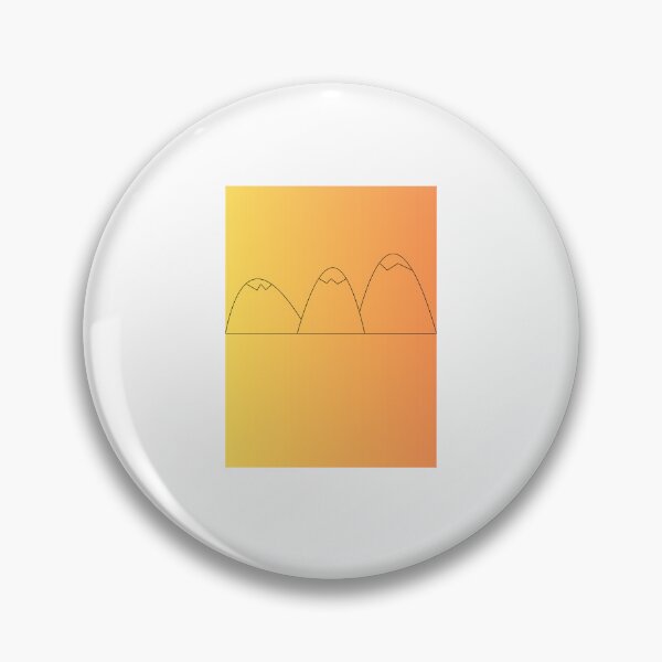 Item preview,  Sunset minimalistic mountain  designed and sold by LLnotes-.