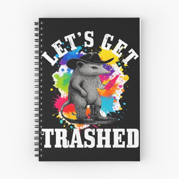 Item preview, Let's Get Trashed Vintage Retro Oppo Funny Graphic designed and sold by MOHAMED FRASER.
