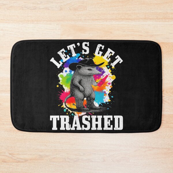 Item preview, Let's Get Trashed Vintage Retro Oppo Funny Graphic designed and sold by MOHAMED FRASER.