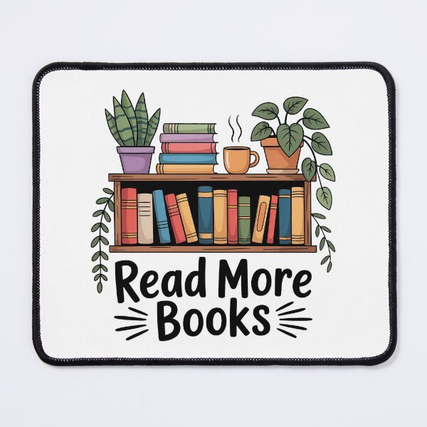 Item preview, Read More Books – Motivational Book Lover Sticker designed and sold by Love Between Pages.