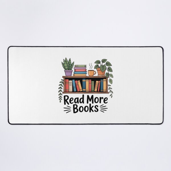 Item preview, Read More Books – Motivational Book Lover Sticker designed and sold by Love Between Pages.