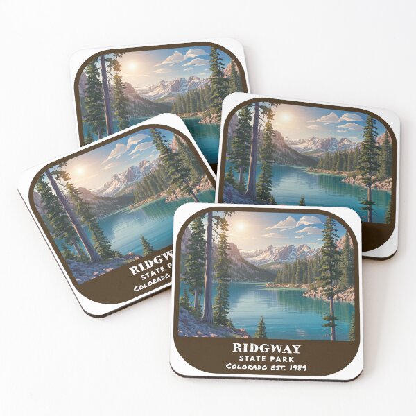 Item preview, Vintage Ridgway State Park (Colorado State Park) designed and sold by RabbitK.