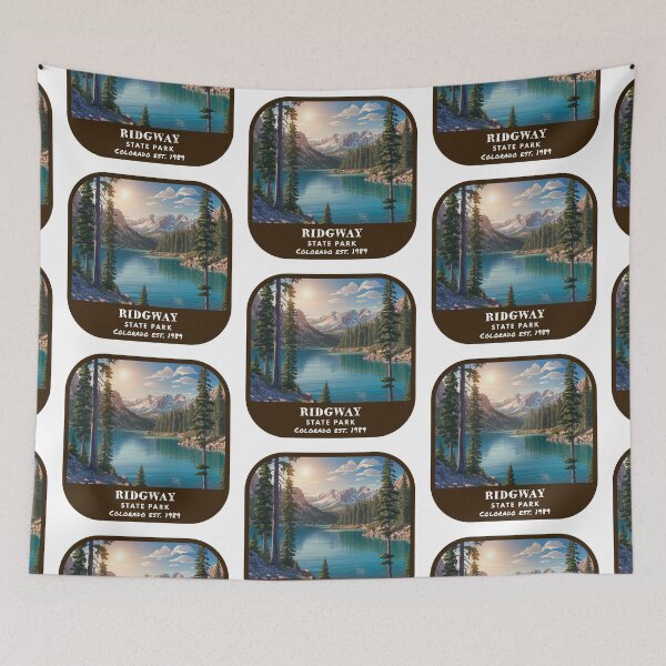 Item preview, Vintage Ridgway State Park (Colorado State Park) designed and sold by RabbitK.
