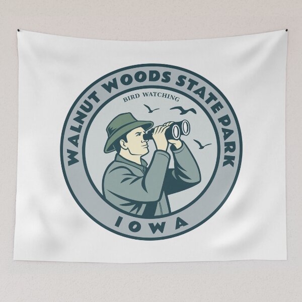 Item preview, Walnut Woods State Park Iowa Birdwatcher designed and sold by bivenart.