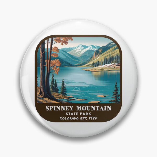 Item preview, Vintage Spinney Mountain State Park (Colorado State Park) designed and sold by RabbitK.
