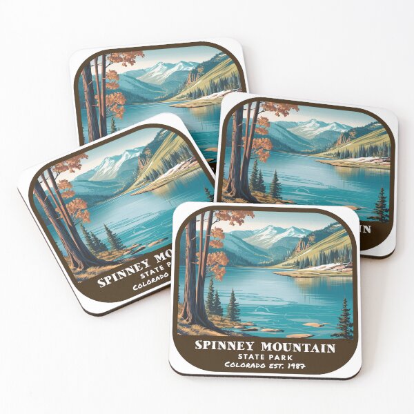 Item preview, Vintage Spinney Mountain State Park (Colorado State Park) designed and sold by RabbitK.