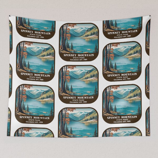 Item preview, Vintage Spinney Mountain State Park (Colorado State Park) designed and sold by RabbitK.