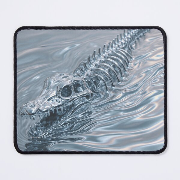 Item preview, Chromed Crocodile on Mercury designed and sold by Printbit.