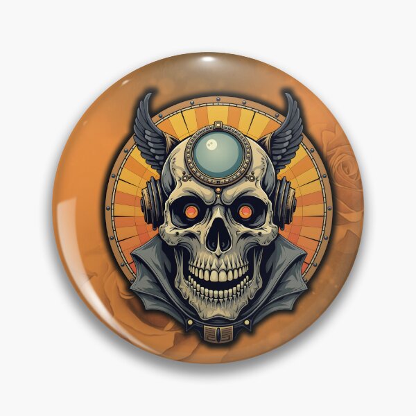 Item preview, The winged skull.  designed and sold by nicky2342.