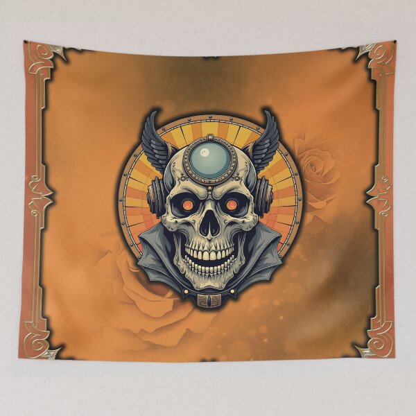 Item preview, The winged skull.  designed and sold by nicky2342.