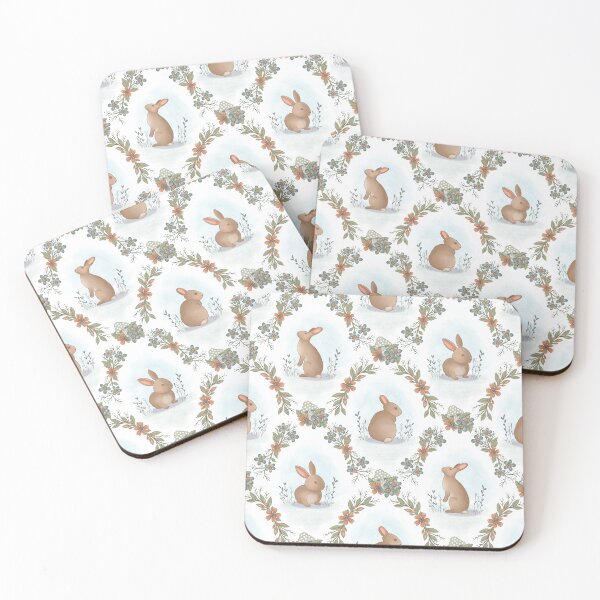 Item preview, Cottagecore Bunnies & Florals designed and sold by CJ Creations.