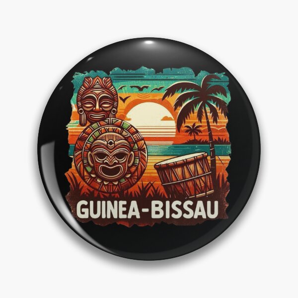 Item preview, Guinea-Bissau Culture - African Masks & Drum Heritage designed and sold by Myra365Art.