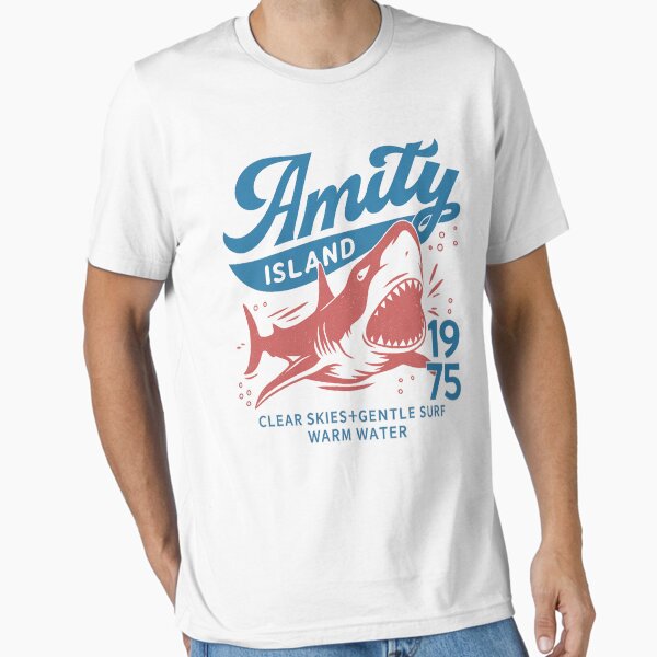 Item preview, Les Dents de la mer, Amity Island, 1975, Inspiré du cinéma, Cinéphiles, Été rétro, Plage vintage designed and sold by Annietong.