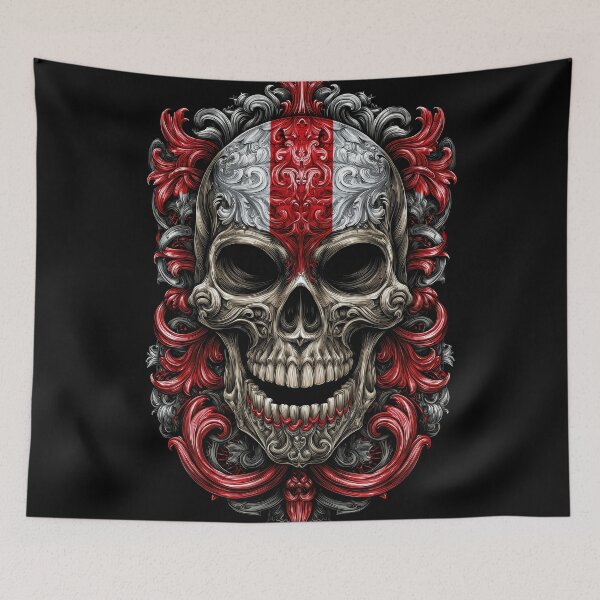 Artikelvorschau, Austria Skull Roar – Gothic Patriot Design entworfen und verkauft von wolfgangrainer.