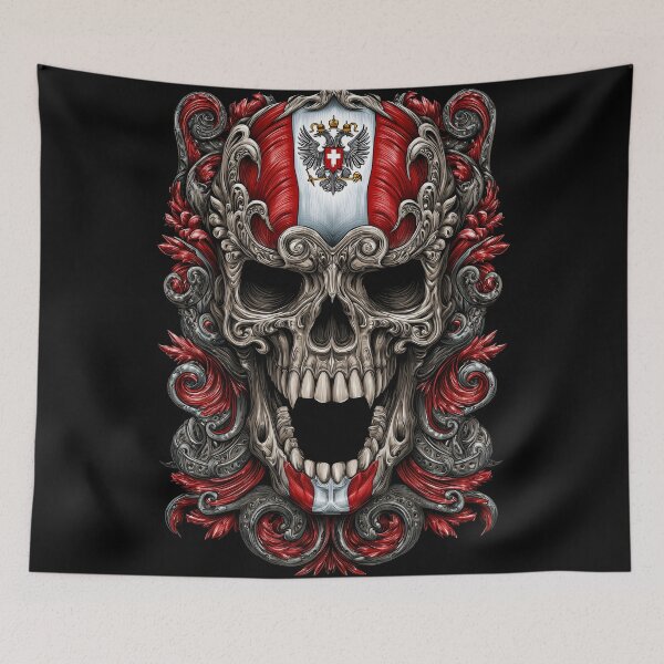 Artikelvorschau, Austria Skull Roar – Gothic Patriot Design entworfen und verkauft von wolfgangrainer.