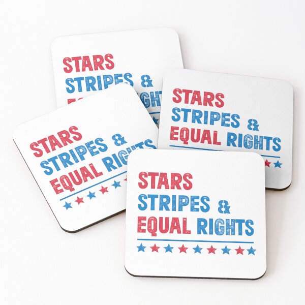 Item preview, Stars Stripes and Equal Rights, Equal Rights, Liberal, Feminism, Women Rights designed and sold by toongstudio.