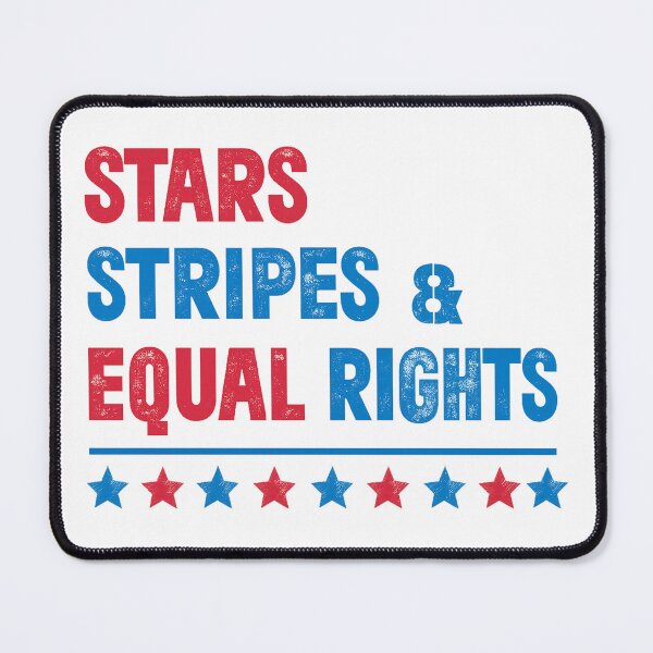 Item preview, Stars Stripes and Equal Rights, Equal Rights, Liberal, Feminism, Women Rights designed and sold by toongstudio.