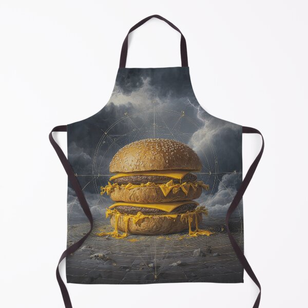 Item preview, Quantum Cheeseburger With Stormy Skies designed and sold by Shannon Hilson.