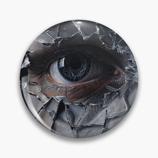 Item preview, Curious Eye Through Shattered Glass designed and sold by Shannon Hilson.