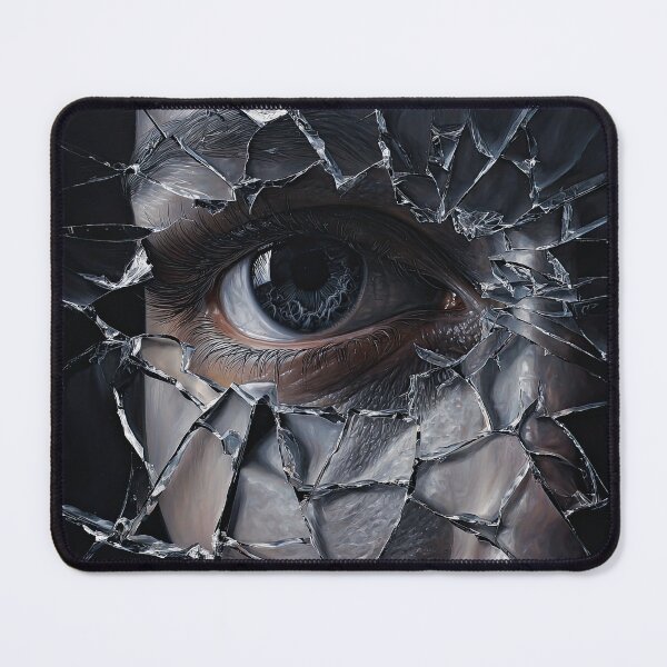 Item preview, Curious Eye Through Shattered Glass designed and sold by Shannon Hilson.