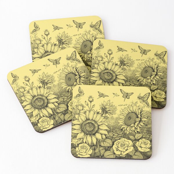 Item preview, Sunlit Harmony: Sunflowers, Roses & Wings designed and sold by Flower Magic .
