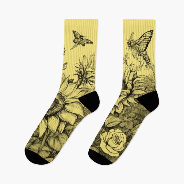Item preview, Sunlit Harmony: Sunflowers, Roses & Wings designed and sold by Flower Magic .