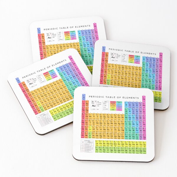 Item preview, Periodic Table of Elements Basic Light designed and sold by VoodooCircus.