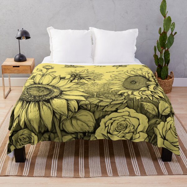 Item preview, Sunlit Harmony: Sunflowers, Roses & Wings designed and sold by Flower Magic .